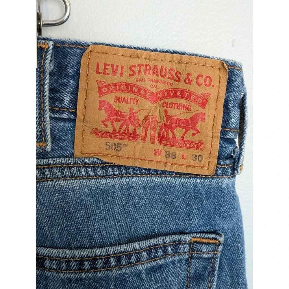levis 505 jeans mens 38x30